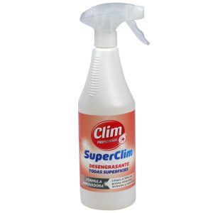 SuperClim Desengrasante multisuperficies 750 ml con pulverizador. Caja 12 uds