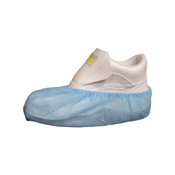 Cubrezapatos desechables ESD de color Azul EUROSTAT, talla única